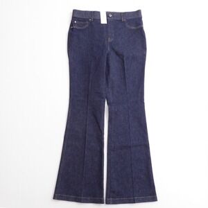 Spanx Women SPANXshape EveryWear Pull Flare Jeans Raw Indigo 21266R Size XL